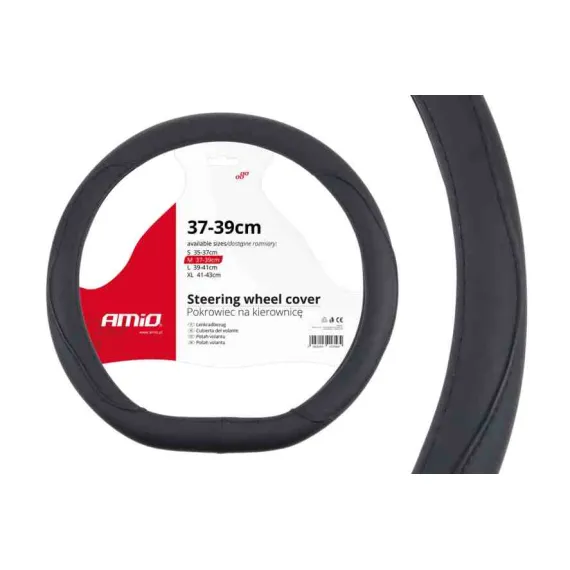 KORMÁNYVÉDŐ 37-39cm fekete D-alakú / A-02304 FELSZERELÉS