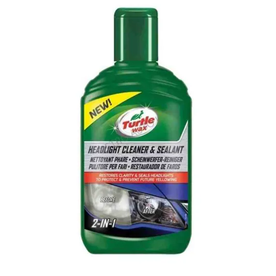 TURTLE WAX 53182 2 az 1-ben fényszoró helyreállító és tömítő folyadék 300mlVEGYIÁRU