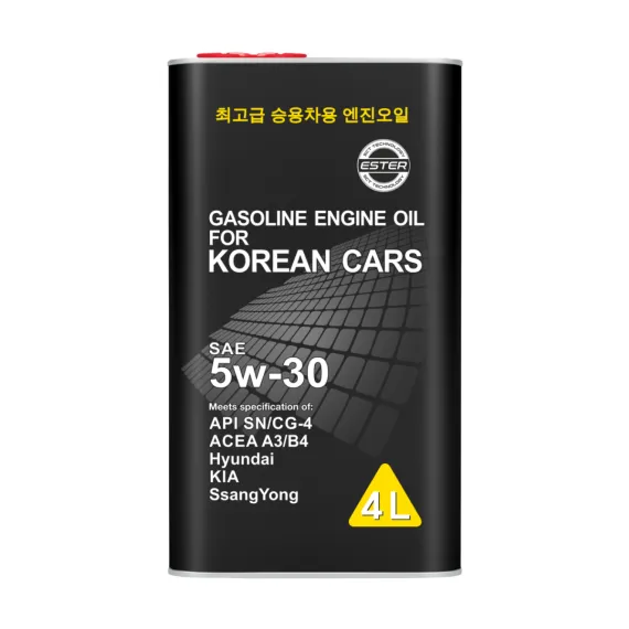 OEM FF HYUNDAI KIA SSANGYONG GYÁRI OLAJ 5W30 4L 6714 API SN/CG-4 ACEA A3/B4