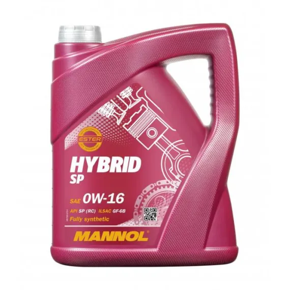 MANNOL HYBRID SP 0W16 5L 7920 API SP (RC) GF-6B HONDA NISSAN TOYOTA MITSUBISHI