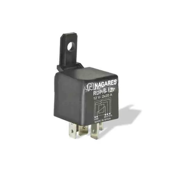 RELÉ NAGARES 5 LÁBÚ RDP/5-12 12V/40A ELEKTROMOS