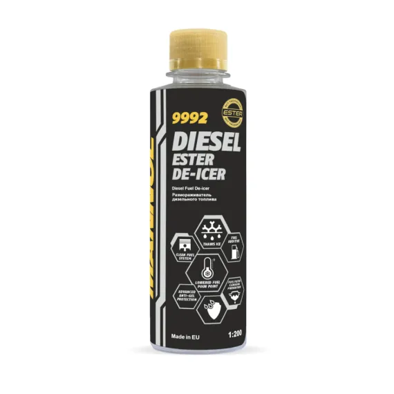 MANNOL DERMEDÉSGÁTLÓ DIESEL ESTER DE-ICER 250ml 9992