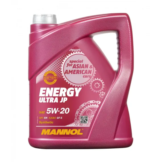 MANNOL ENERGY ULTRA JP 5W20 5L 7906 SN WSS-M2C948-B,FIAT 9.55535-CR1, DEXOS1