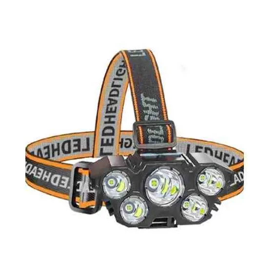 Fejlámpa - Erőteljes COB LED lámpa 4funkciós L-T21 USB-s 27112 AUTOLIFE