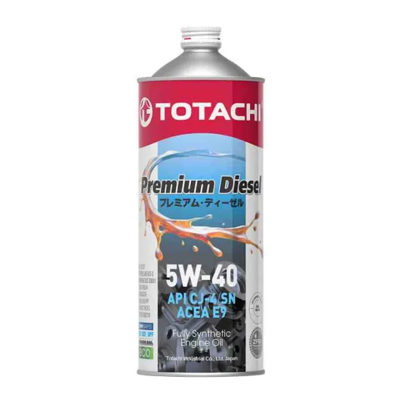 Totachi Premium Diesel 5w40 1L AP SN CJ-4 ACEA E9 VDS-4