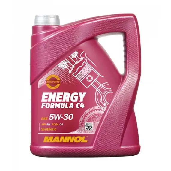 MANNOL ENERGY FORMULA C4 5W30 5L 7917 RENAULT ACEA C4, API SN, RN0720 MB 226.51 NISSAN