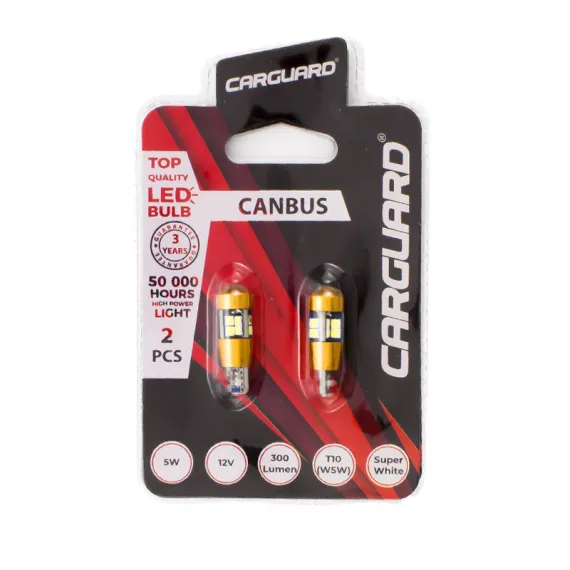 CANBUS SMD LED T10 300 lm CAN130 / 50777 / pár IZZÓK