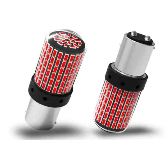 LED IZZÓ SMD-1157-144SMD 12-48V / 21W/5W 22292 Canbus - piros AUTOLIFE