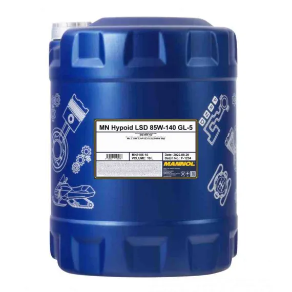MANNOL LSD HYPOID 85w140 10L 8105