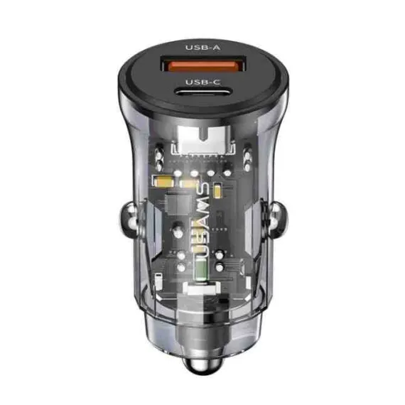 Autós töltő 07A+C - USB/USB-C - Quick Charge 3.0 - 12/24V (07AC) AUTOLIFE