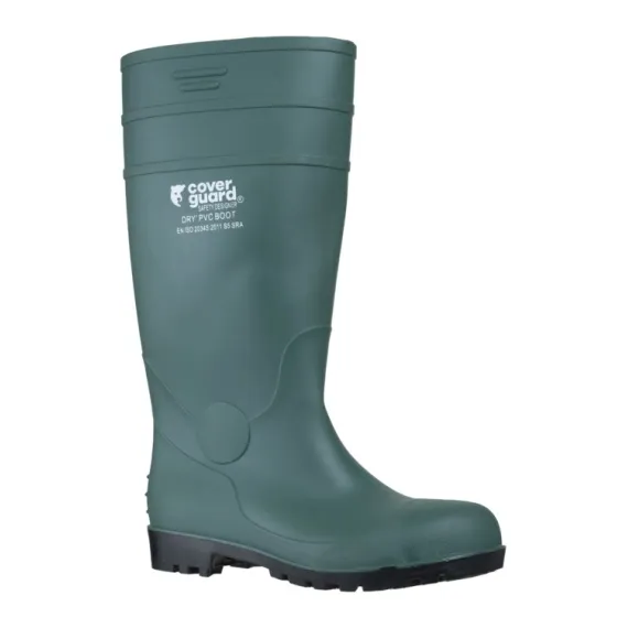 DRY PVC S5 SRA ZÖLD PVC CSIZMA - 43, Méret: 43