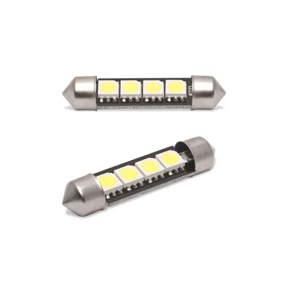 CANBUS LED izzó szofita 39mm 3W CAN107 / 50957 / pár IZZÓK