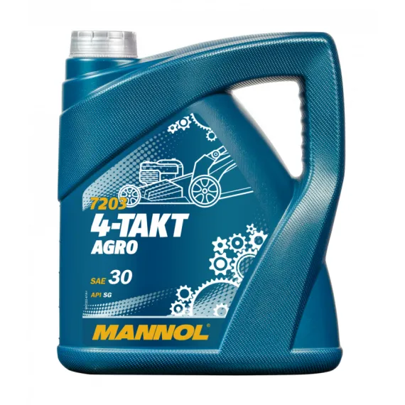 MANNOL 4-TAKT FŰNYÍRÓOLAJ 4 ÜTEM 4L 7203 4T AGRO SAE30 HD30