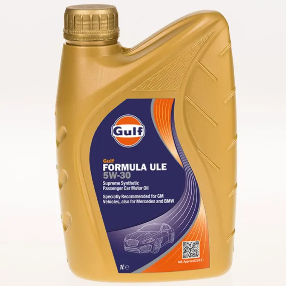 GULF FORMULA ULE 5W30 1L API SN C3 VW 505.01 MB 229.51 DEXOS2