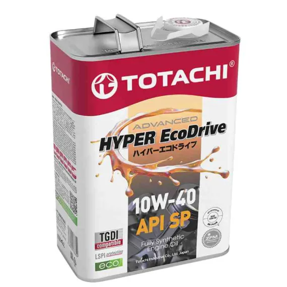 Totachi Hyper Ecodrive 10w40 4L API SP SN PLUS