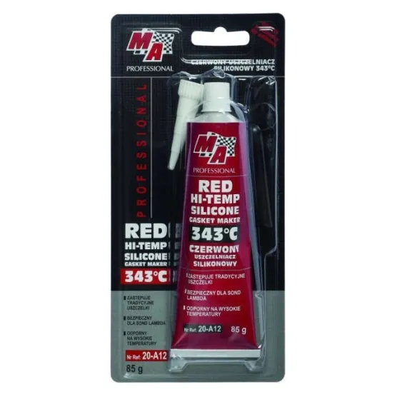 MOJE AUTO 20-A12 RED SZILIKON / PROFESSZIONÁLIS VEGYIÁRU