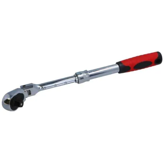 NE00673 Racsnis kulcs 1/2" 72fogas forgatható toldószárral SZERSZÁM
