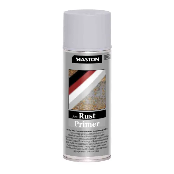 MASTON RUST PRIMER GREY 400ml / alapozó, rozsdagátló, szürke / 260011 VEGYIÁRU
