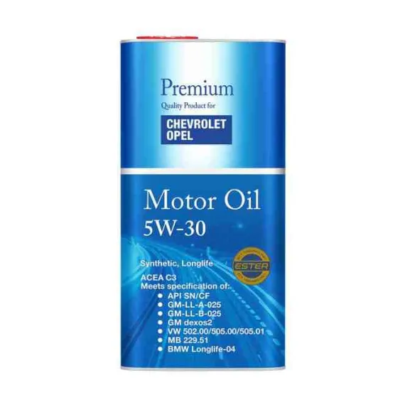 OEM FF OPEL GYÁRI OLAJ 5W30 5L 6717 API SN/CF ACEA C3 GM dexos2 GM-LL-A-025 GM-LL-B-025