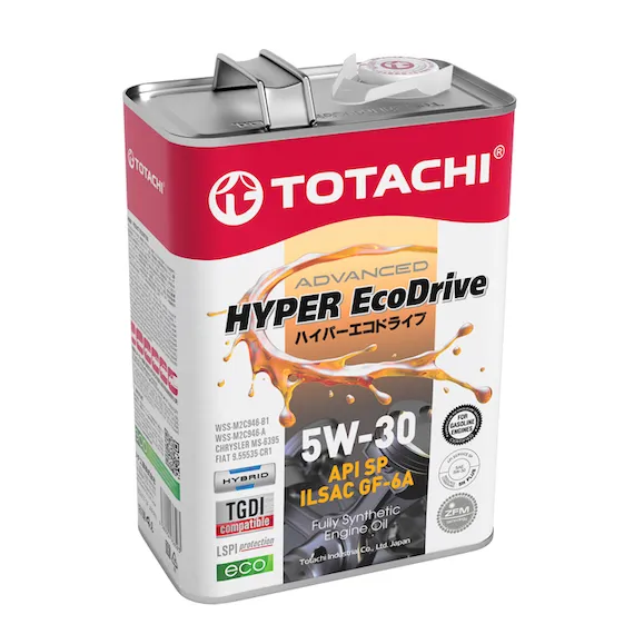 Totachi Hyper Ecodrive 5W30 4L API SP ILSAC GF-6A hybrid WSS-M2946 9.55535-CR1