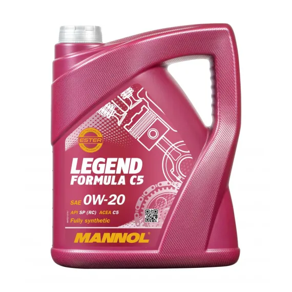 MANNOL LEGEND FORMULA C5 0W20 5L 7921 ACEA C5 MB 229.71 GM dexosD