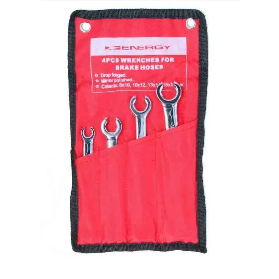NE00429 fékcső kulcs készlet 4db os 8x10,11x12,13X14, 15X17 SZERSZÁM 4