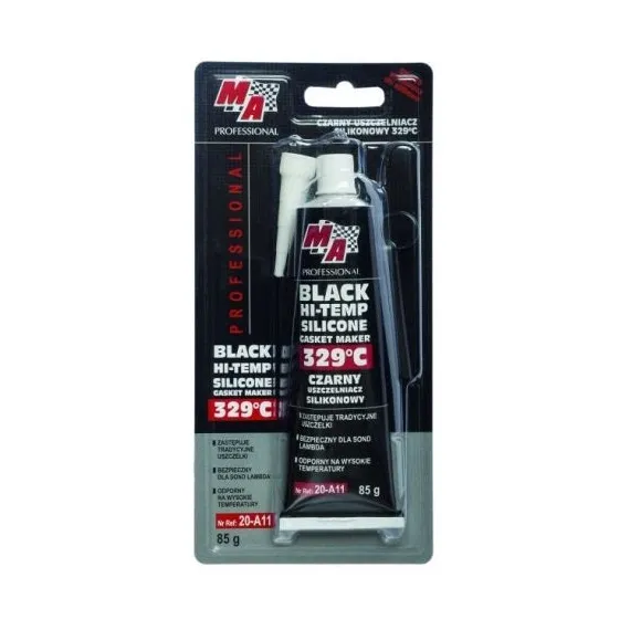 MOJE AUTO 20-A11 BLACK SZILIKON / PROFESSZIONÁLIS VEGYIÁRU