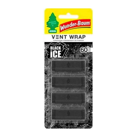 ILLATOSITÓ WUNDERBAUM Vent Wrap Black Ice 9800.810 FELSZERELÉS