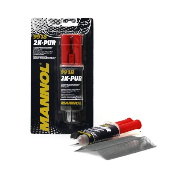9918 KÉTKOMPONENSŰ RAGASZTÓ 2K-PUR 30gr MANNOL VEGYI.