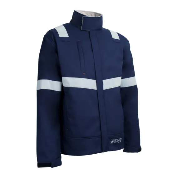 TUISTO SÖTÉTKÉK LÁNGÁLLÓ FR SOFTSHELL DZSEKI - 2XL, Méret: XXL
