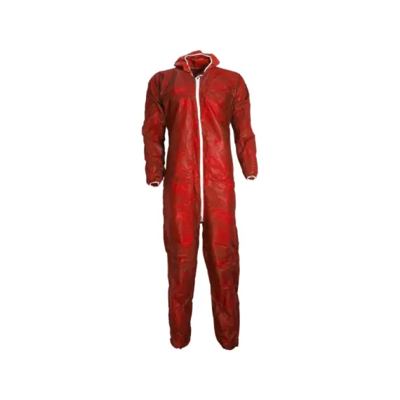 Chemsplash 30g PP overál - piros - 4XL, Szín: piros, Méret: 4XL