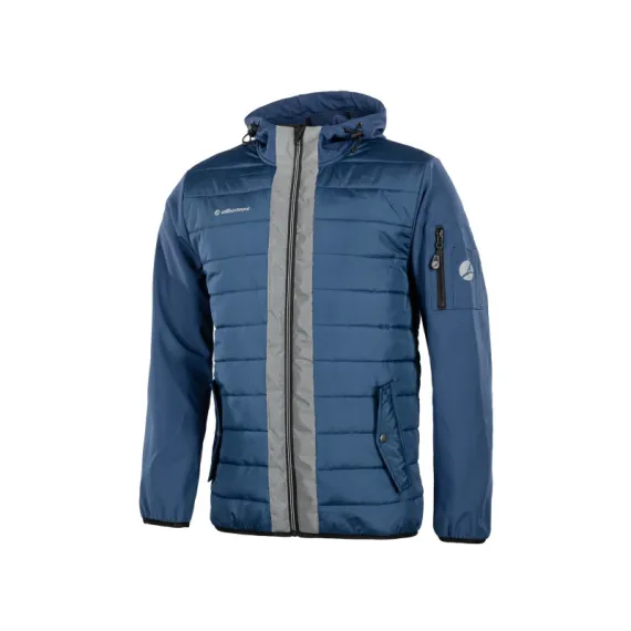 Albatros TOSMAR hibrid softshell dzseki - kék/szürke - M, Szín: kék/szürke, Méret: M