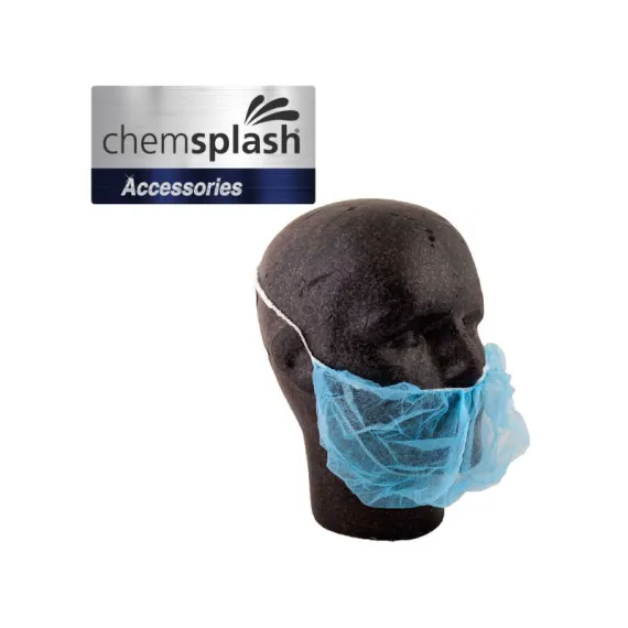 Chemsplash szakállvédő (100db) - kék, Szín: kék