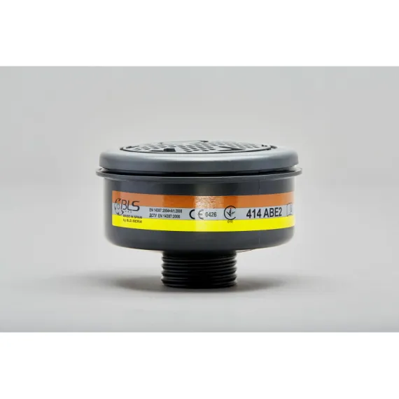 BLS 414 ABE2 gázszűrő univerzális RD40 csatlakozóval (4 db) - szürke