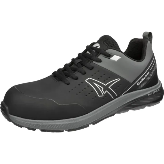 Albatros Vigor 2 Impulse Black S3S ESD FO HRO SR munkavédelmi cipő - fekete/szürke - 37, Szín: fekete/szürke, Méret: 37