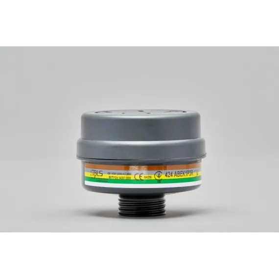 BLS 424 ABEK1P3 R kombinált szűrő univerzális RD40 csatlakozóval (4 db) - szürke