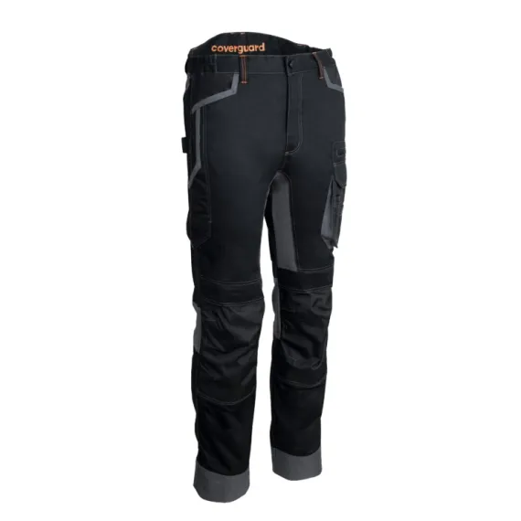 BARU FEKETE/NARANCS DERÉKNADRÁG - XL, Méret: XL