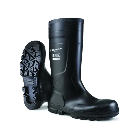 DUNLOP WORKIT SAFETY S5 FEKETE PVC CSIZMA - 37, Méret: 37