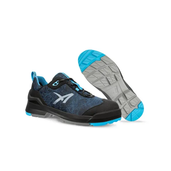 Albatros Taraval Black/Blue GH S3L ESD FO SR munkavédelmi cipő - fekete/kék - 41, Szín: fekete/kék, Méret: 41