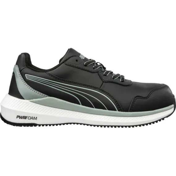 Puma Zoom Black S3S ESD FO HRO SR munkavédelmi cipő - fekete - 45, Szín: fekete, Méret: 45