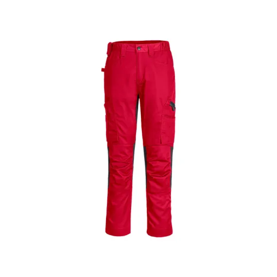 CD881 - WX2 Eco Stretch Trade nadrág - piros - 36, Szín: piros, Méret: 36