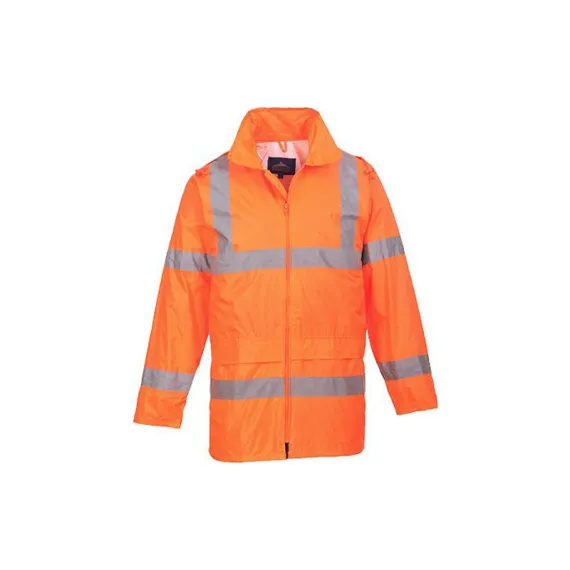 H440 - Jól láthatósági esődzseki - narancs - 6XL, Szín: narancs, Méret: 6XL