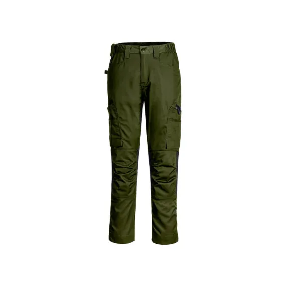 CD881 - WX2 Eco Stretch Trade nadrág - olívazöld - 34, Szín: olívazöld, Méret: 34