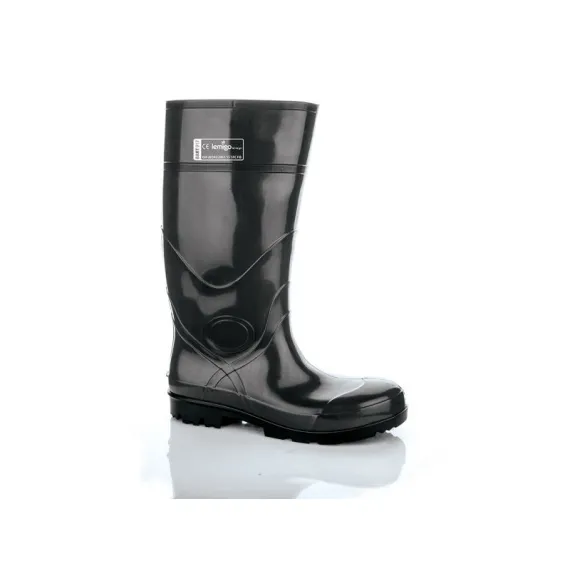 Lemigo Bart S5 SRC PVC hosszúszárú csizma - fekete - 38, Szín: fekete, Méret: 38