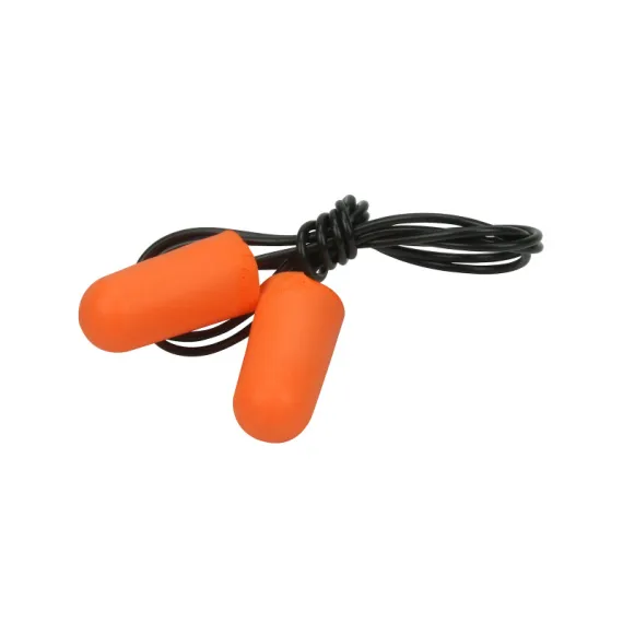 PIP PowerSoft  MEGA BULLET poliuretán hab zsinóros füldugó (100pár) - narancs