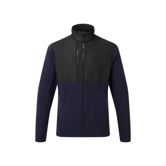CD871 - WX2 Eco polár - sötét navy/fekete - XL, Szín: sötét navy/fekete, Méret: XL