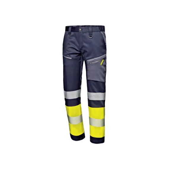 Sir Safety System Hi-Vis Contrast derekas nadrág - kék/sárga - 46, Szín: kék/sárga, Méret: 46