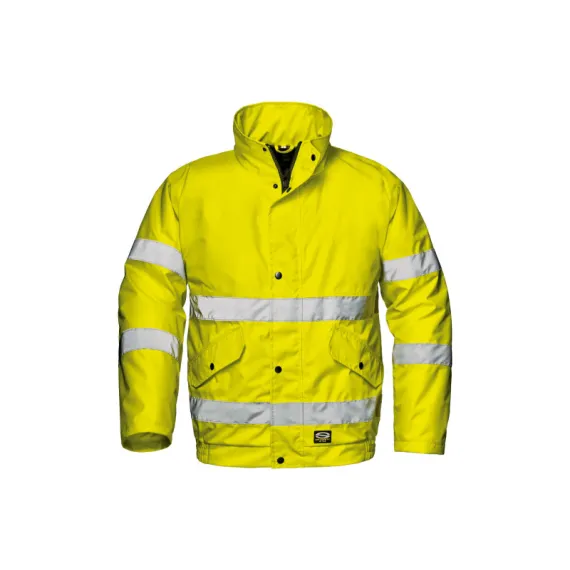 Sir Safety System Super Essential jól láthatósági dzseki - sárga - XL, Szín: sárga, Méret: XL