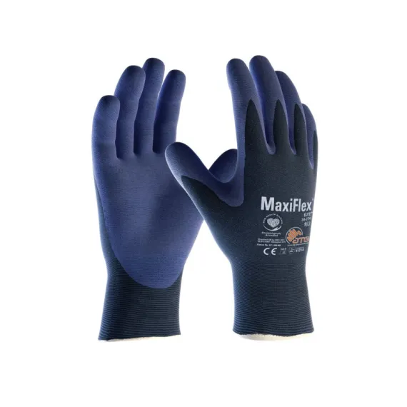 ATG MaxiFlex Elite védőkesztyű - 34-274 - fekete - 11/XXL, Szín: fekete, Méret: 11/XXL