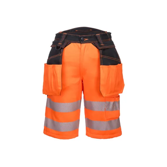 PW343 - PW3 Hi-Vis Holster rövidnadrág - narancs - 36